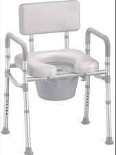 Bedside commode padded d'occasion  Expédié en Belgium