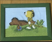 Stickbild tiger bär gebraucht kaufen  Winsen