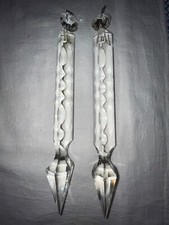 Pair large crystal for sale  Hart