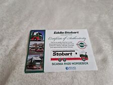 Eddie stobart certificate for sale  NOTTINGHAM