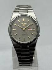 Relógio masculino vintage Seiko 5 automático 21 joias mostrador cinza 7S26-3130 feito no Japão comprar usado  Enviando para Brazil