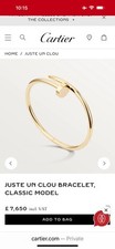 Cartier clou nail for sale  NORTHWOOD
