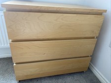 Ikea malm oak for sale  LEEDS