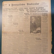 Dillinger plot kidnap for sale  Shoreham