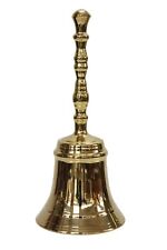 Polished brass bell d'occasion  Expédié en Belgium
