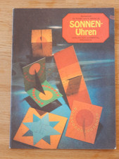 Sonnenuhren bastelheft verlag gebraucht kaufen  Chemnitz