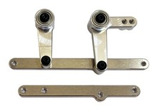 Kit de manivelas de direção de alumínio Dhawk JRX2 prata para Team Losi JRX2 JRX-PRO JRXT comprar usado  Enviando para Brazil