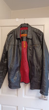 Superdry leather jacket for sale  CHELTENHAM