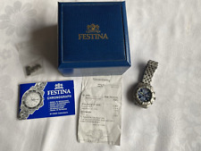 Festina, Chrono Bike 8890, Chronograph, M OS60 Calendario,neue Batterie, mit Box, usado comprar usado  Enviando para Brazil