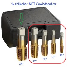 Npt gewindebohrer zöllisch gebraucht kaufen  Reutlingen