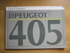 Peugeot 405 owner for sale  UK