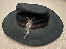 ladies black trilby hat for sale  NEWBURY