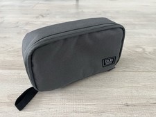 Bolsa de viagem masculina feminina para higiene pessoal estojo de transporte, bolsos com zíper, cinza, frete grátis comprar usado  Enviando para Brazil