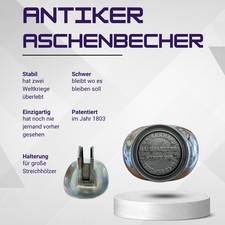 Antiker aschenbecher style gebraucht kaufen  Friedrichshafen