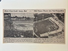 Bola de beisebol Nashville Volunteers Mobile Bears Stadiums 1961 notícias esportivas 6X10 comprar usado Bola de beisebol Nashville Volunteers Mobile Bears Stadiums 1961 notícias esportivas 6X10 comprar usado  Enviando para Brazil