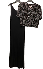 Long black sleeveless for sale  LONDON