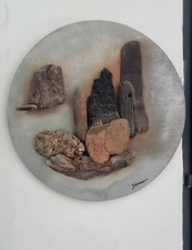 Modern driftwood wallboard. d'occasion  Expédié en Belgium