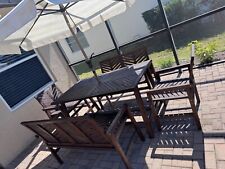 Teak patio furniture for sale  Bradenton