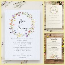 Wedding invitations rsvp for sale  WELLINGBOROUGH