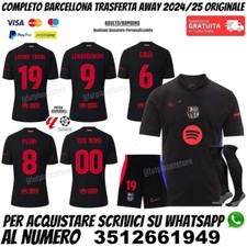 Maglia barcellona nera usato  Poggio Rusco