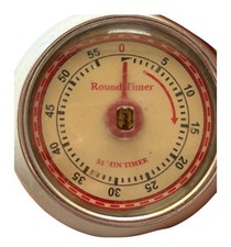 Usado, Temporizador redondo mecânico retrô Dulton Co. Ltd. 55 minutos comprar usado  Enviando para Brazil