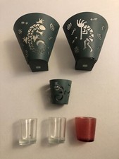 Paar wandkerzenhalter wandhalt gebraucht kaufen  Seevetal