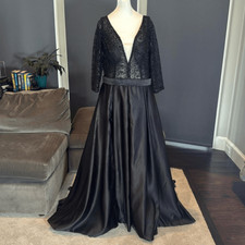 Women black satin for sale  Argyle