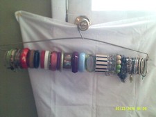 Lote Vintage 50+ Lucite/Plástico, Madeira, Contas, Pulseiras/Pulseiras de Metal - Lote #2, usado comprar usado  Enviando para Brazil