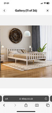 Wood bed milan for sale  BIRMINGHAM