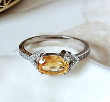 Bague pierre citrine d'occasion  Viry-Châtillon