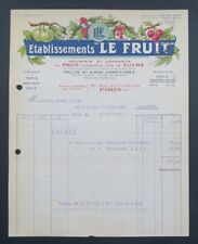 Invoice 1932 paris d'occasion  Expédié en Belgium