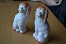 Pair antique staffordshire for sale  HALSTEAD