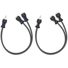 RECOIL A1M2F 99.99% OFC 1 adaptador RCA Y masculino para 2 feminino áudio de carro 1 pé pacote com 2 comprar usado RECOIL A1M2F 99.99% OFC 1 adaptador RCA Y masculino para 2 feminino áudio de carro 1 pé pacote com 2 comprar usado  Enviando para Brazil
