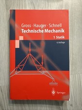 Technische mechanik statik gebraucht kaufen  Mühlhausen-Umland