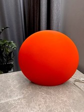 Abajur de vidro laranja moderno decoração noturna abajur de mesa comprar usado  Enviando para Brazil