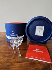 Swarovski crystal fawn for sale  PAIGNTON