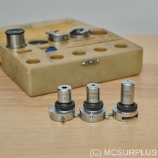 Objetiva de microscópio Jiangnan e coleção ocular na caixa, chinês vintage comprar usado  Enviando para Brazil
