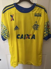 Terceira camisa de futebol Flamengo 2017-18 clássica original Adidas GG, usado comprar usado  Enviando para Brazil