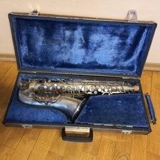 Saxofone Weltklang Alto Instrumento Musical com Estojo Vintage RDA, usado comprar usado  Enviando para Brazil