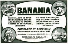 Publicité ancienne banania d'occasion  France