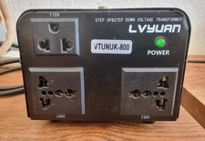 Lvyuan 800w transformer for sale  BRISTOL