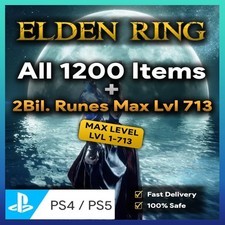 Usado, Elden Ring PS4 PS5 All items Runes + DLC  Max Lvl 713 | Ingame Drop ⚡ Fast comprar usado  Enviando para Brazil