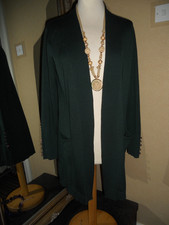 bottle green cardigan for sale  CASTLEDERG