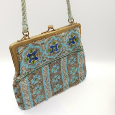 Antique glass beaded for sale  BEXHILL-ON-SEA