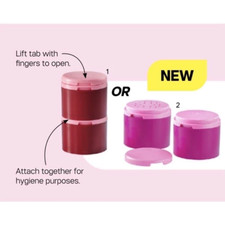 Tupperware salt pepper d'occasion  Expédié en Belgium