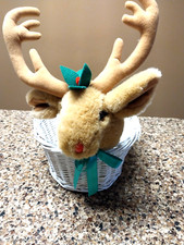 Christmas reindeer wicker for sale  Canterbury