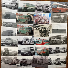 Vintage bus photographs for sale  DARLINGTON