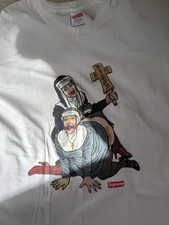 Supreme nun shirt for sale  STAFFORD
