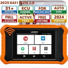Launch x431 elite for sale  DUNSTABLE