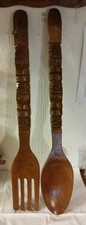 Holzlöffel holzgabel 73cm gebraucht kaufen  Heßdorf